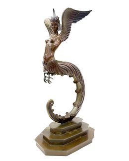 Sculpture, Firebird (bronze sculpture), Erte Tirtoff