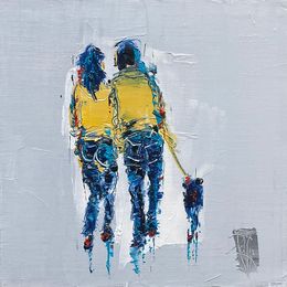 Gemälde, Petit bonheur, Christian Raffin