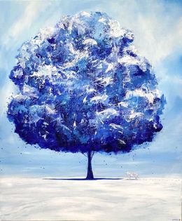 Gemälde, A Tree of White Tiger, Yeju Kwon