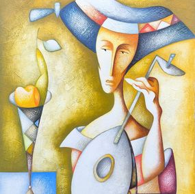 Gemälde, The Poetic Musician, Sargis Zaqaryan