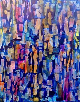 Painting, Blue Mood, Mari.ce