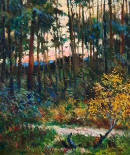 Gemälde, Orange Sunset, Vitaly Duhnevich