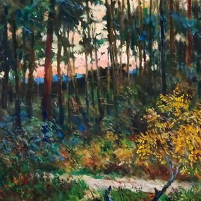 Gemälde, Orange Sunset, Vitaly Duhnevich