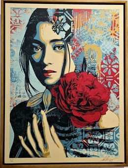 Painting, Incarnation, Shepard Fairey (Obey)