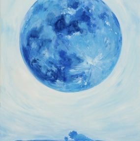 Painting, Memories of Moon, Yeju Kwon