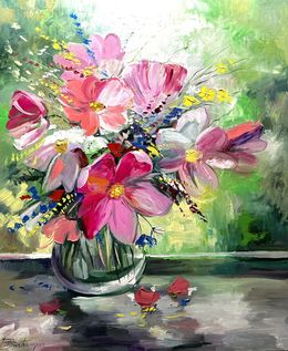 Peinture, Spring in Vase, Vahe Bagumyan