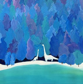 Peinture, Memories of Forest Dinosaur, Yeju Kwon