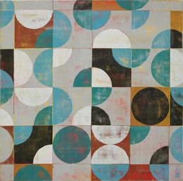 Painting, Traffic Grey Square, Ronald Hunter