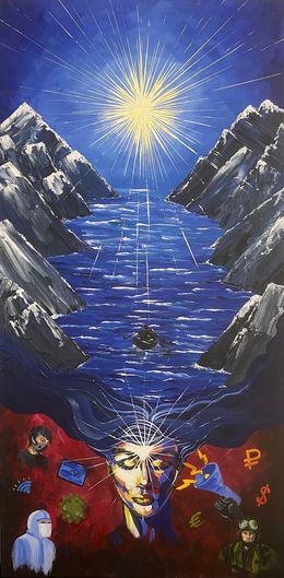 Peinture, Go to your star, Anisia Shvets