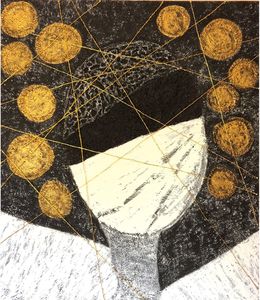 Painting, Le Pouvoir de l'Argent, Diane Grant