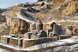 Painting, Sanctuary in Stone, Sergey Miqayelyan