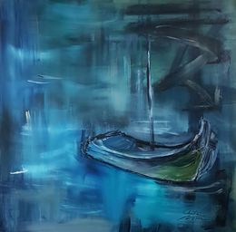 Gemälde, La Barque, Christie Nguyen