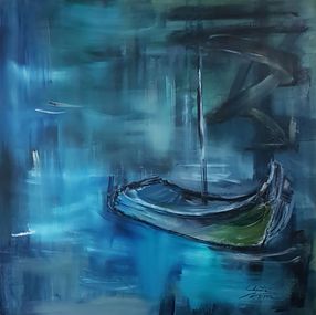 Gemälde, La Barque, Christie Nguyen