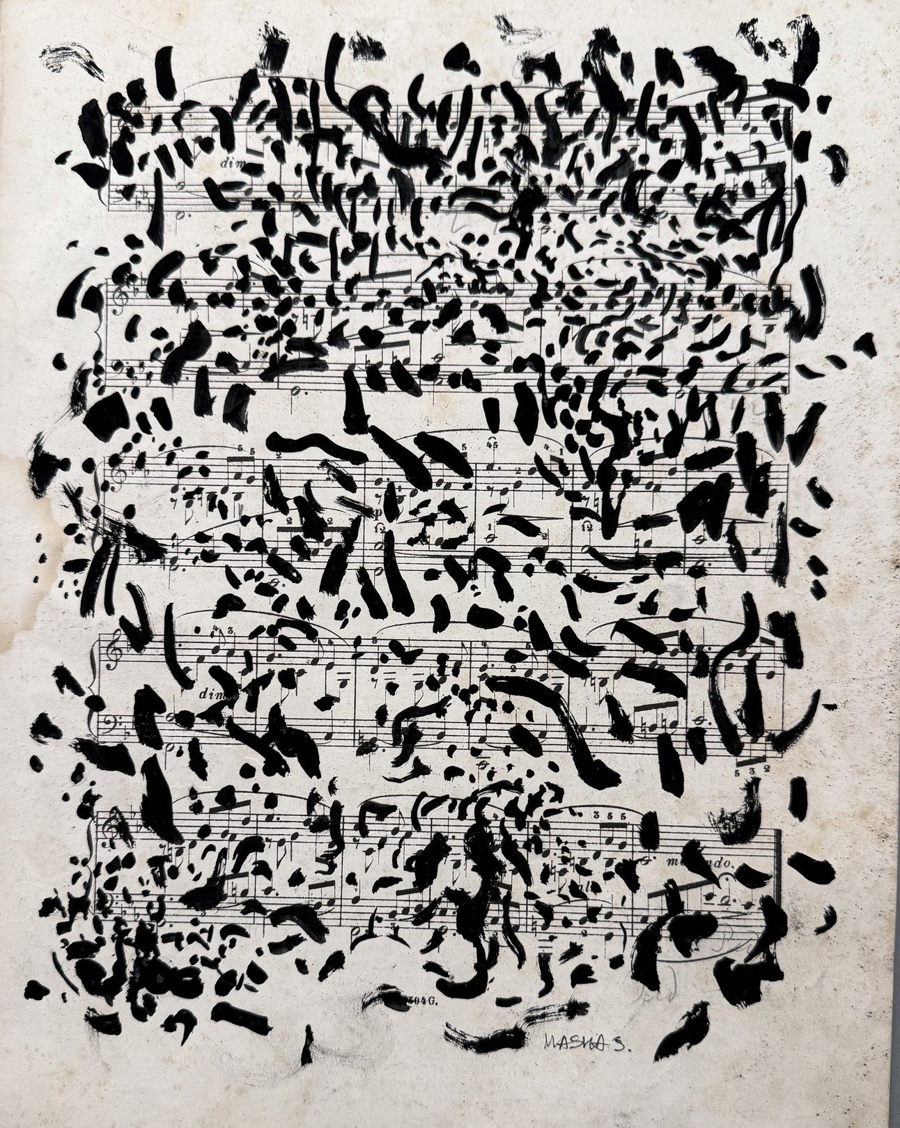 Masha Schmidt, Partition N°116 Masha Schmidt, Partition N°116