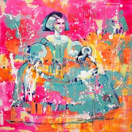 Painting, Infanta in Pink, Marta Zawadzka
