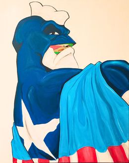 Painting, Captain, Raphaël Federici (ParisSketchCulture)