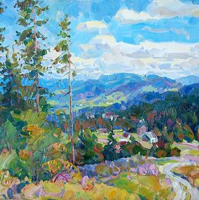 Gemälde, In the Carpathians, Dmitry Artim
