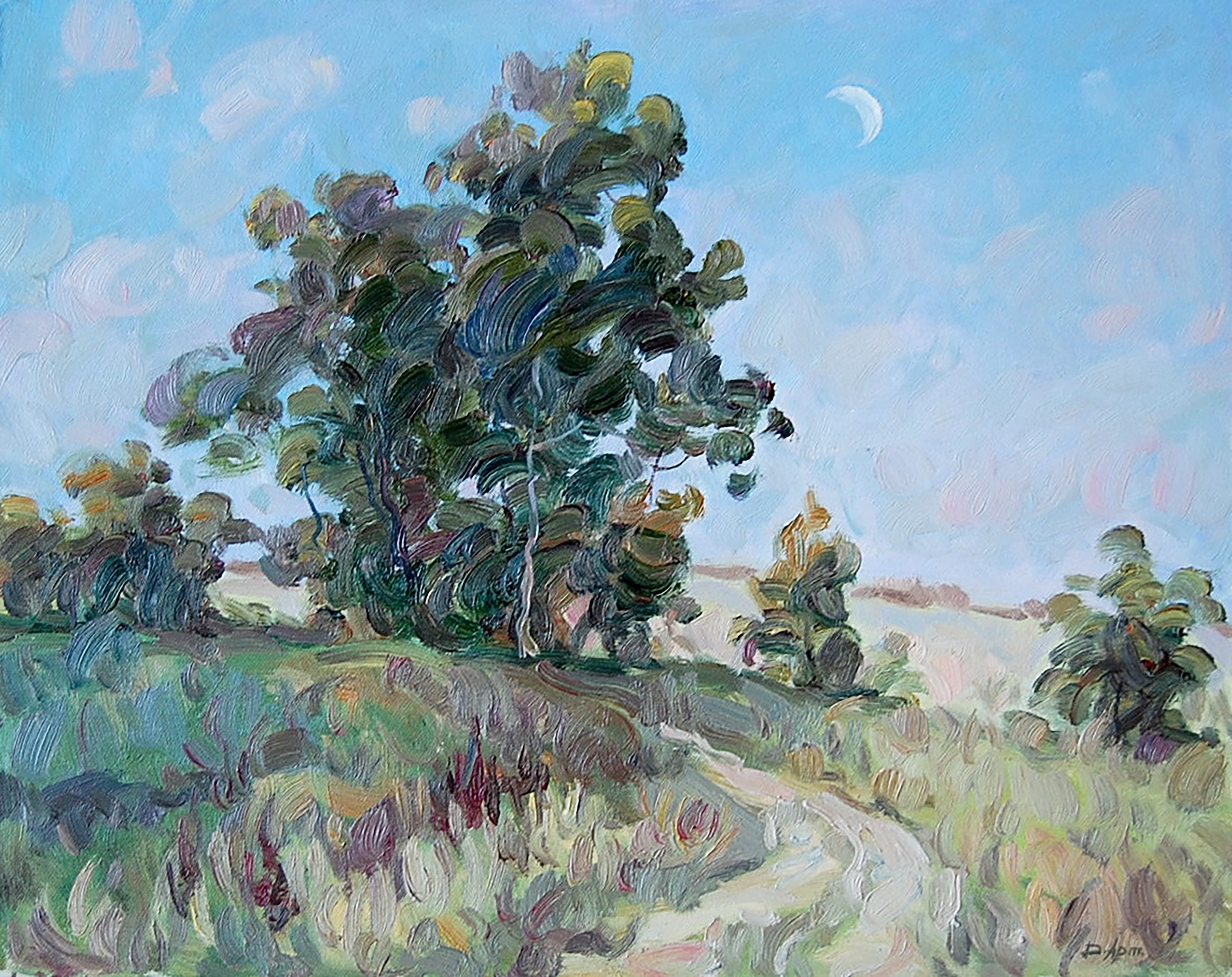 Dmitry Artim, Evening new moon Dmitry Artim, Evening new moon