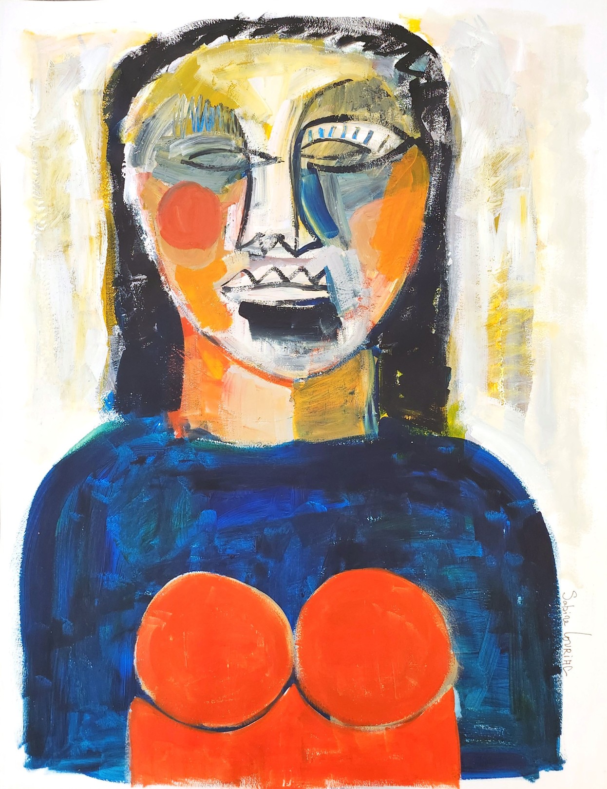 Sabine Louriac, Portrait d'une inconnue Sabine Louriac, Portrait d'une inconnue