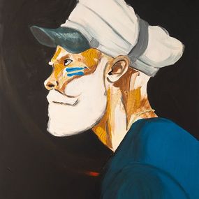 Gemälde, Dans le cœur, Raphaël Federici (ParisSketchCulture)