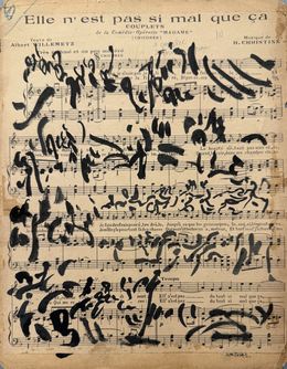 Fine Art Drawings, Partition N°128 (Elle n'est pas si mal que ça), Masha Schmidt