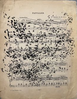 Fine Art Drawings, Partition N°127 (Papillon), Masha Schmidt