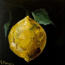 Peinture, Lemon Still Life I, Sara Margolin