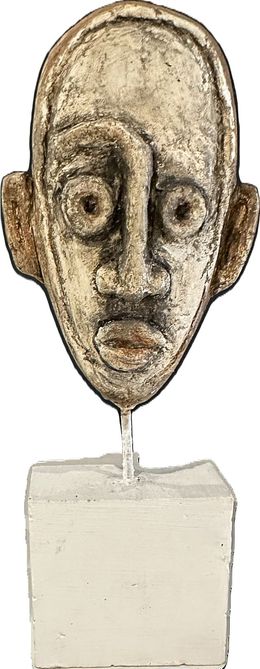 Sculpture, Petit masque grigri, Béatrice Fernando