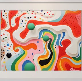 Print, Formes organiques #3, Diane Grant
