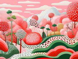 Print, Paysage organique #3, Diane Grant