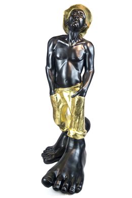 Sculpture, Le Siffleur - 220 Black and Gold Edition, Idan Zareski