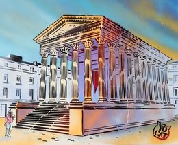Peinture, Maison Carrée, Nîmes, YoCat