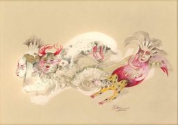 Fine Art Drawings, Chaman, Hélène Lagnieu