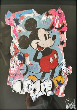 Peinture, Mickey Wall Fragment, Lasveguix