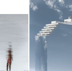 Fotografien, I am fleeting #1 and Mirages #4, Diptych, Javier Rey