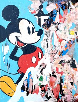 Peinture, Urban Mickey, Lasveguix