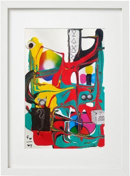 Painting, Abstraction Physics #1, Diane Grant