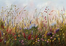 Painting, Honey Flower Breeze, Tanja Frost