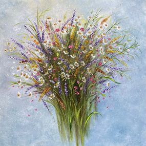 Peinture, Beautiful flowers gift, Tanja Frost