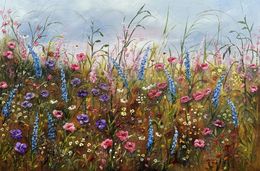 Painting, Flowers inspiration, Tanja Frost