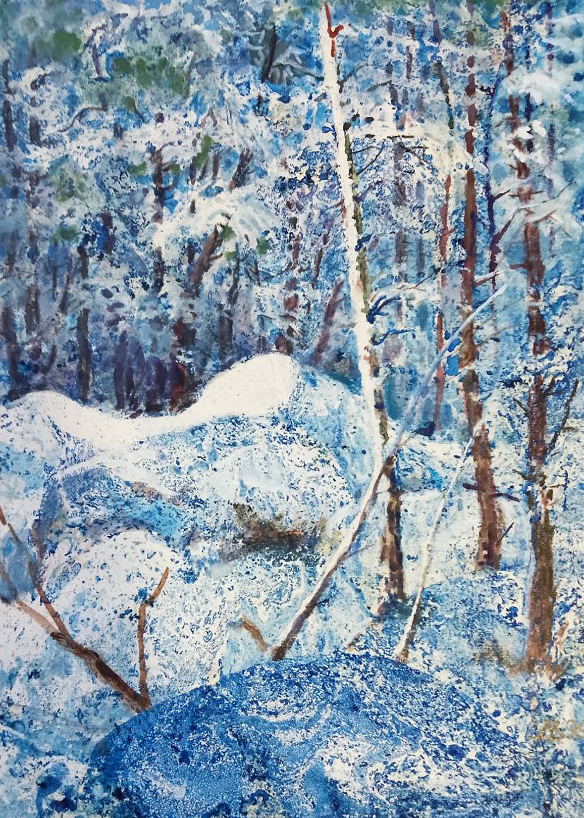 Vitaly Duhnevich, In the snowy forest Vitaly Duhnevich, In the snowy forest