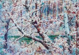 Gemälde, After the winter snowstorm, Vitaly Duhnevich