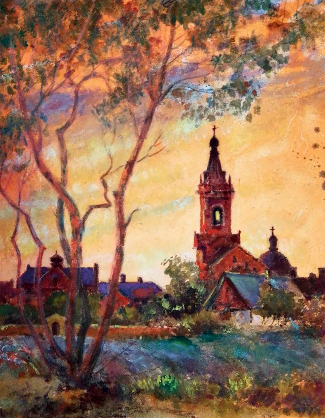 Vitaly Duhnevich, Old church in the village Vitaly Duhnevich, Old church in the village