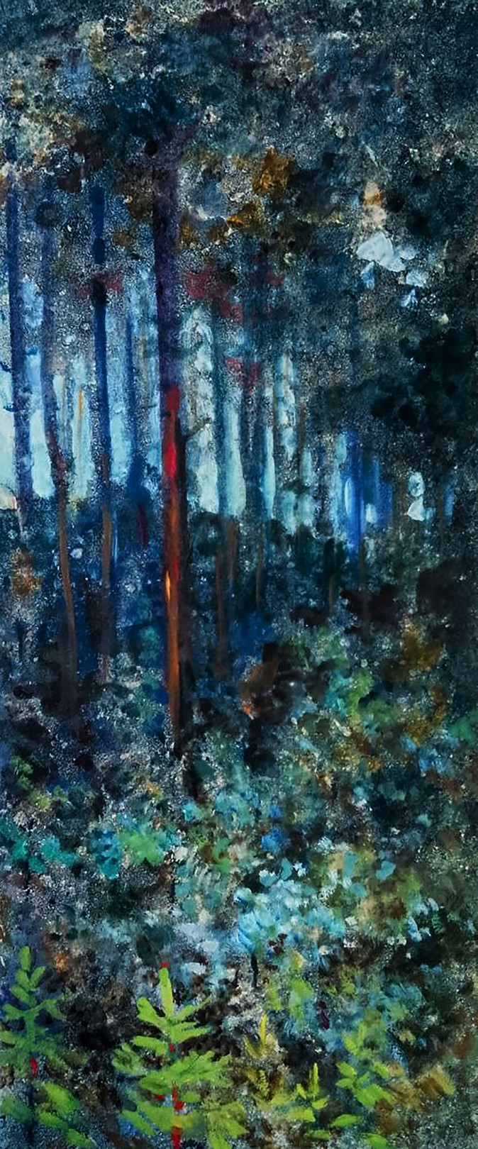 Vitaly Duhnevich, Twilight in the forest Vitaly Duhnevich, Twilight in the forest