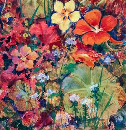 Painting, Summer flowers, Vitaly Duhnevich