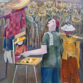 Painting, The Scarecrow Painter, Gegham Hunanyan