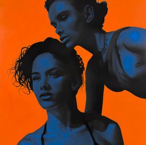 Gemälde, Mar Azul, Ritchelly Oliveira