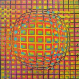 Painting, Boule 3, Yann Guinchan