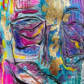 Gemälde, Inner turmoil, Asma Namouji