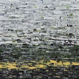 Peinture, Peinture abstraite 01-2025-9, Alain Bécanne